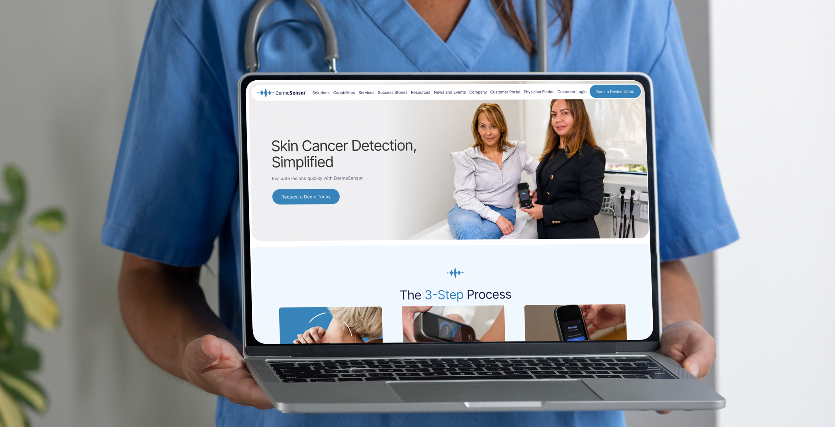 Building a High-Performance Digital Experience for DermaSensor